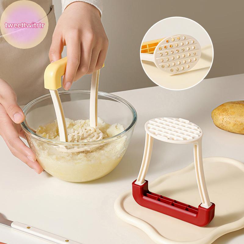 TRWITR มันฝรั่ง Mashers ข้าว Masher น้ําซุปข้นสีม่วงหวาน Potata ฟักทองเครื่องขูด Makers เครื่องมือ C