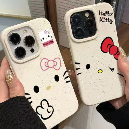 เคสมือถือ Hello Kitty เหมาะสำหรับ iPhone 17/16/15pro/14/13/12/11ProMax, X/XsMax/XR, 7P8plus เคสมือถือ ZTXMK0043&0044