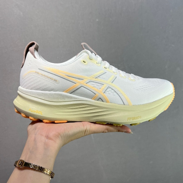 Asics GEL-KAYANO 32 รองเท้ากีฬาสําหรับบุรุษและสตรีดูดซับแรงกระแทก KSMQ 5RKS I4H6