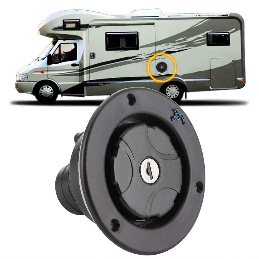 ฝาปิดช่องเติมน้ำจืดที่เติมน้ำรั่วซึมอุปกรณ์เสริม RV Motorhome