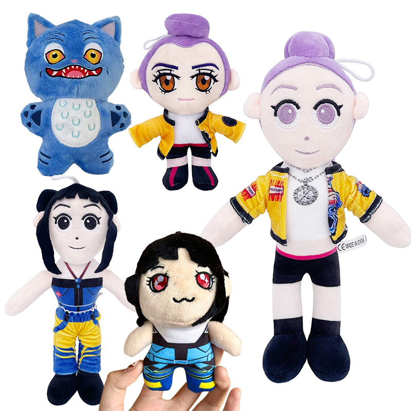 น่ารัก Rumi ตุ๊กตาของเล่น KPop Demon Hunters Derpy Tiger ตุ๊กตาตุ๊กตาสําหรับของขวัญเด็ก