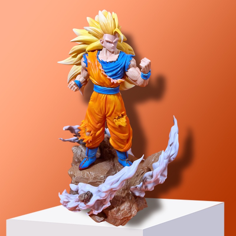 Dragon Ball kylin kylin Kilin Series Super Three Goku Vegeta รูปเครื่องประดับรูปปั้นของขวัญ