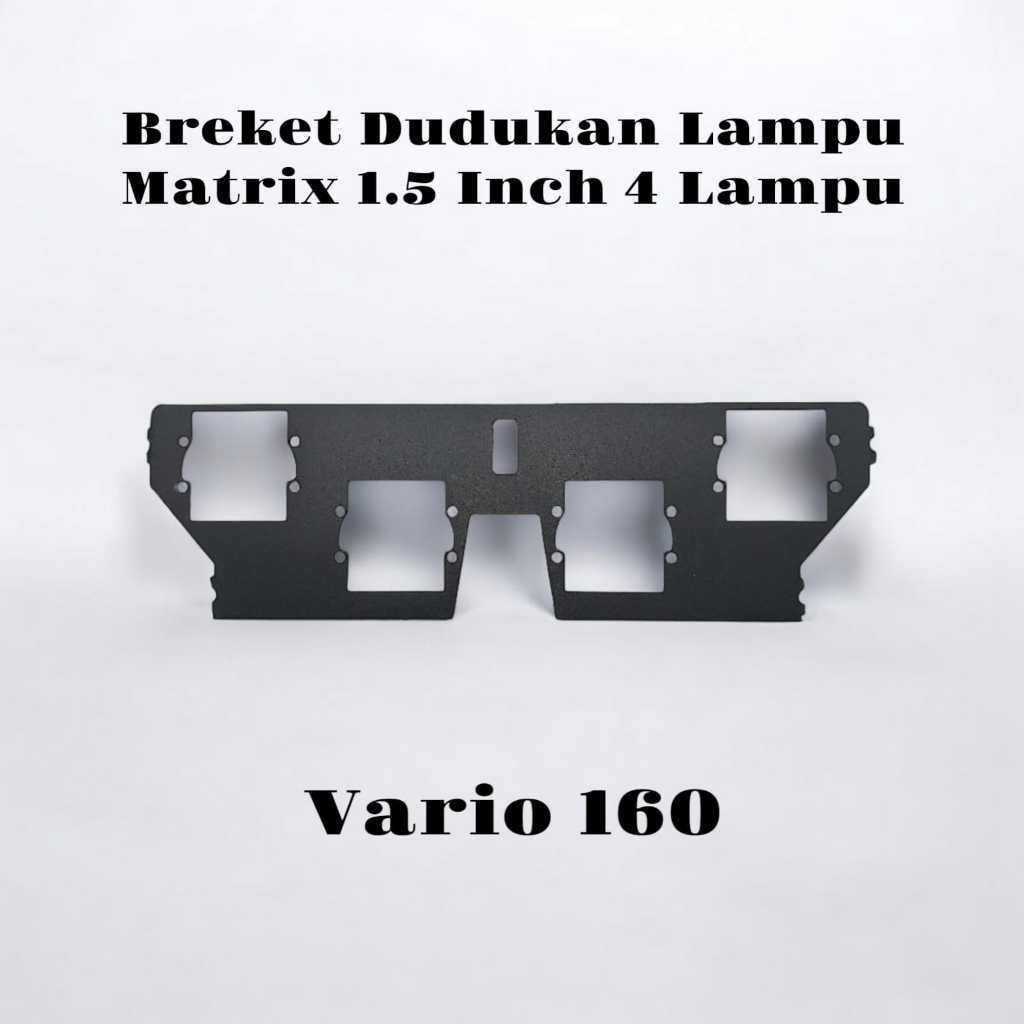 Bild Matrix Vario 160 ขายึด 1.5 นิ้ว 4 ไฟและไฟ 2 ดวง + D2