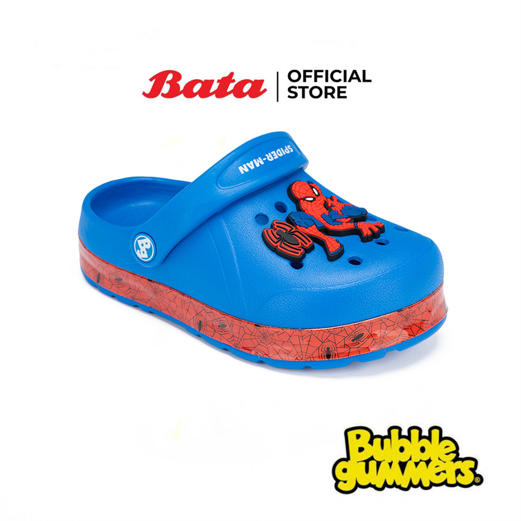 Bata บาจา BBG รองเท้าแตะแบบสวม แฟชั่น MARVEL สำหรับเด็ก รุ่น CLOGGY สีน้ำเงิน 1519118