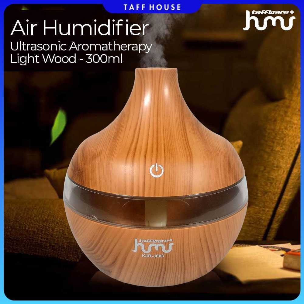 Taffiffware HUMI Air Humidifier Mini Ultrasonic Aroma Diffuser RGB 300ml - KJR-J003