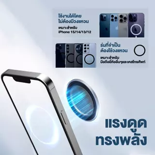 ตัวติดมือถือ Griptok แบบแม่เหล็ก LiveSmart กริ๊ปต็อก Popsocket แหวนสี กิฟท้อก แหวนโทรศัพท์ iring กิฟต๊อก Pop Socket สําหรับ IPhone 15 14 13 โทรศัพท์ Pro Max ขาตั้ง