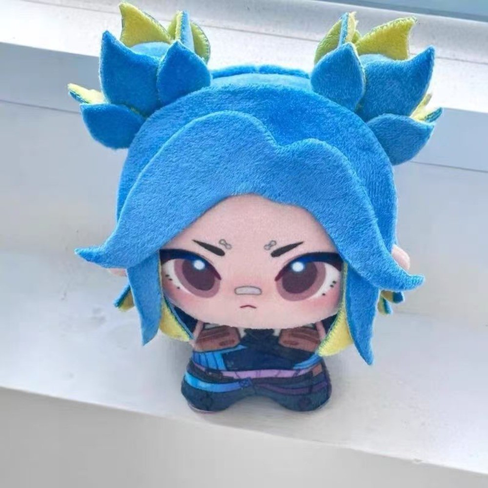 2025 Valorant Neon ตุ๊กตาผ้าฝ้ายทําด้วยมือ Nueu Attibute Chibi 10 ซม.ตุ๊กตานุ่ม Gaming ของขวัญสะสม