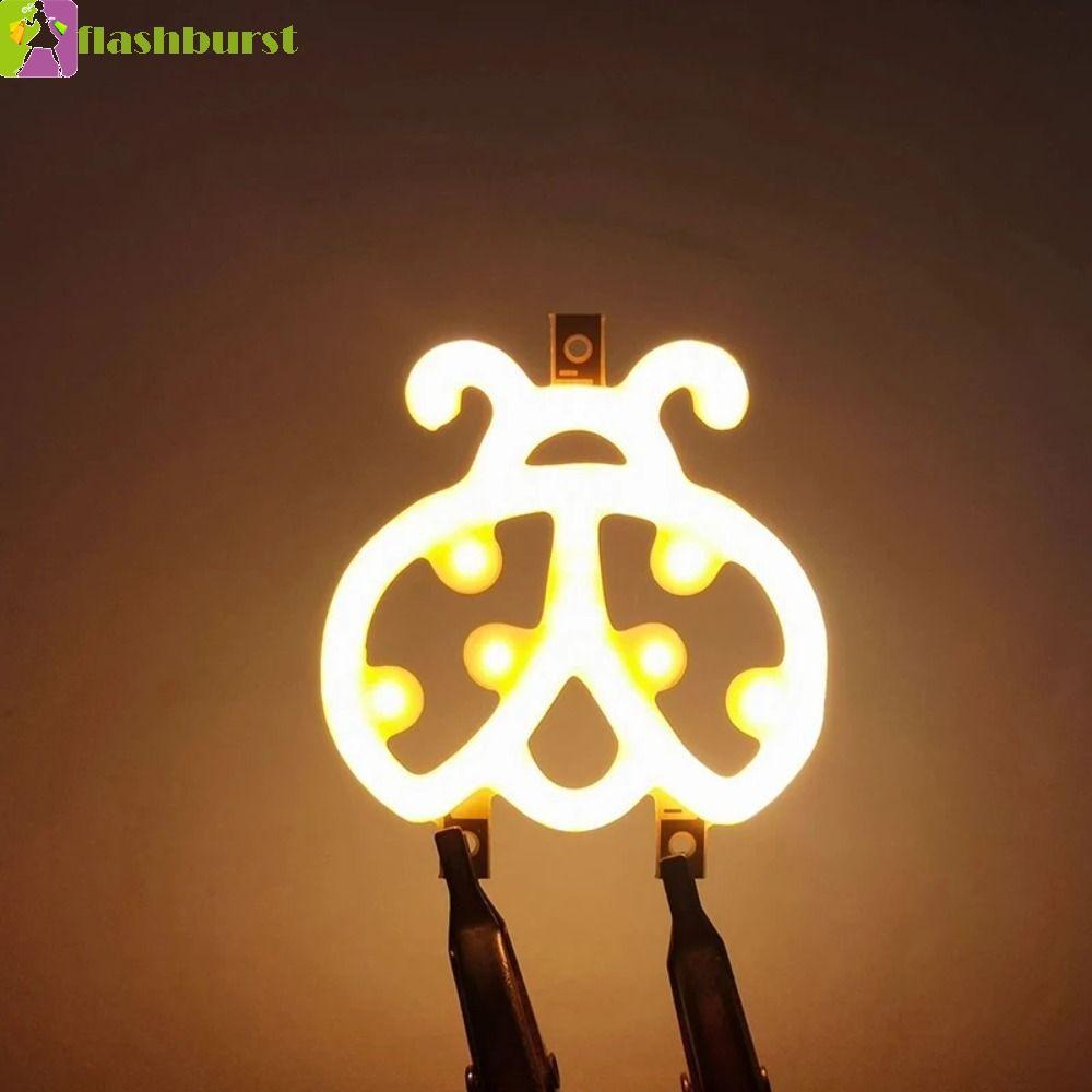 FLASHBURST LED Edison Filament, 3V Micro Diode Light Filament, ตกแต่งบ้านยืดหยุ่นสร้างสรรค์การ์ตูนหล