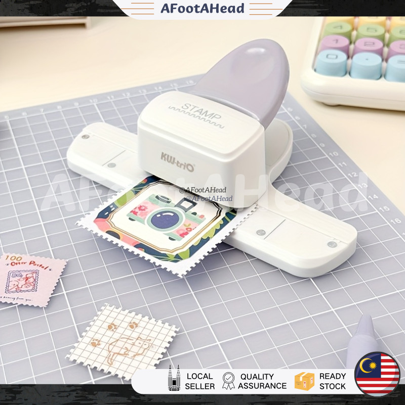 ใหม่แสตมป์รูปร่าง Craft Punch ลายนูนเครื่องแสตมป์รูปแบบ Edging Punch DIY แสตมป์บุ๊คมาร์ค Puncher Emb