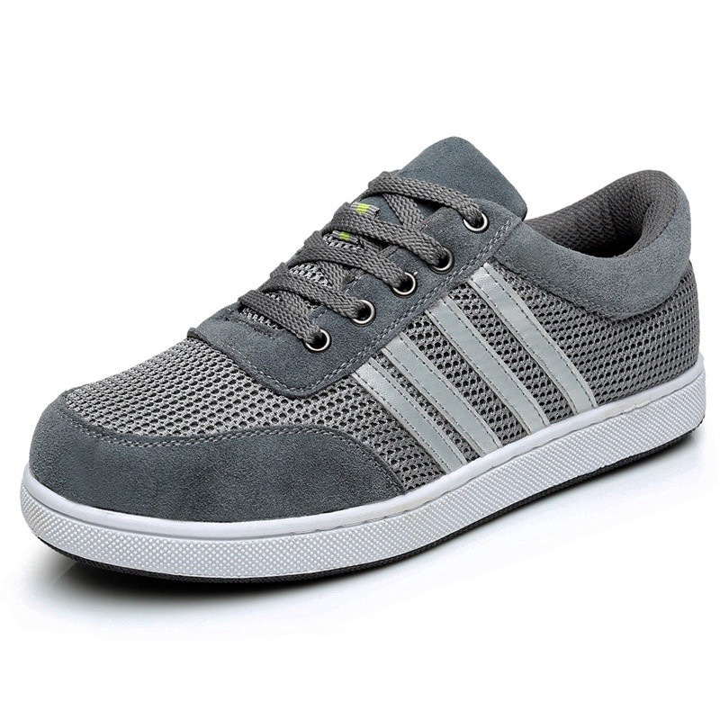 Safety Shoes รองเท้าเซฟตี้ หัวเหล็ก ชนิดหนังกลับแท้ สไตล์แฟชั่น ราคา ถูกที่สุด ดีลบีเคเค แกลเลอรีภาพที่ 8