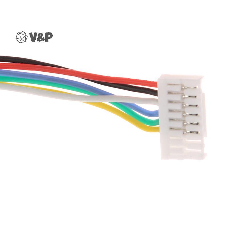 V & P DJI FPV 3in1 สาย 1.25 8 P/1.0 6 P 20 ซม. 30AWG สายซิลิโคน F4 F7 เที่ยวบินควบคุมสําหรับ DJI air