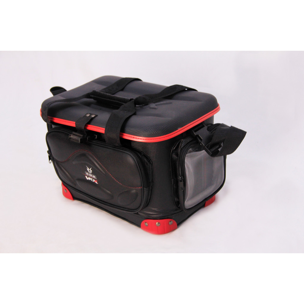 Clearance FISHING BAG RACKED/MEREEKAH MINOR DEFECT Fishing Tackle Box Tong Ikan