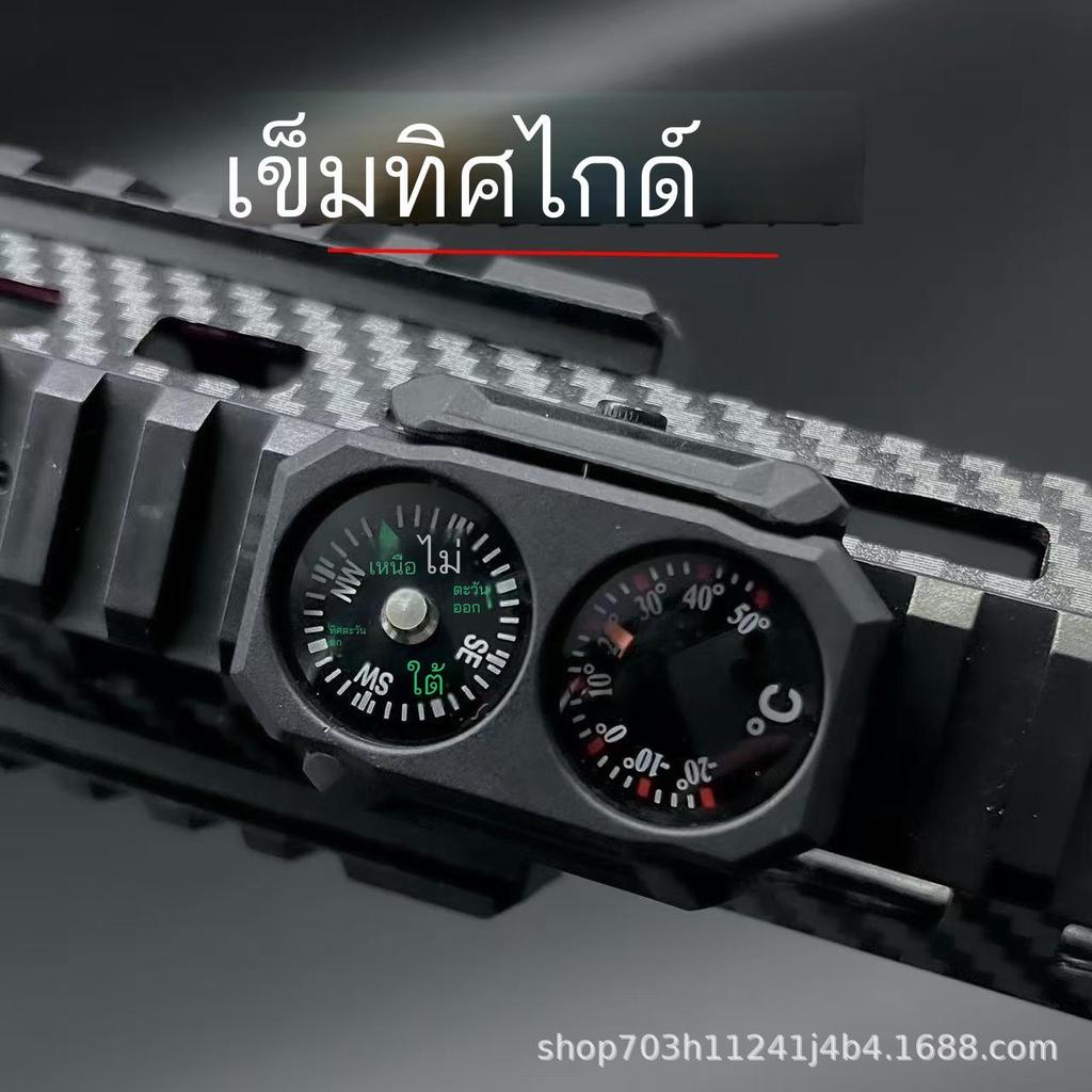 วัสดุไนลอนรวมเข็มทิศเครื่องวัดอุณหภูมิของเล่นเครื่องวัดอุณหภูมิทั่วไป20มม.รุ่นอุปกรณ์ตกแต่ง