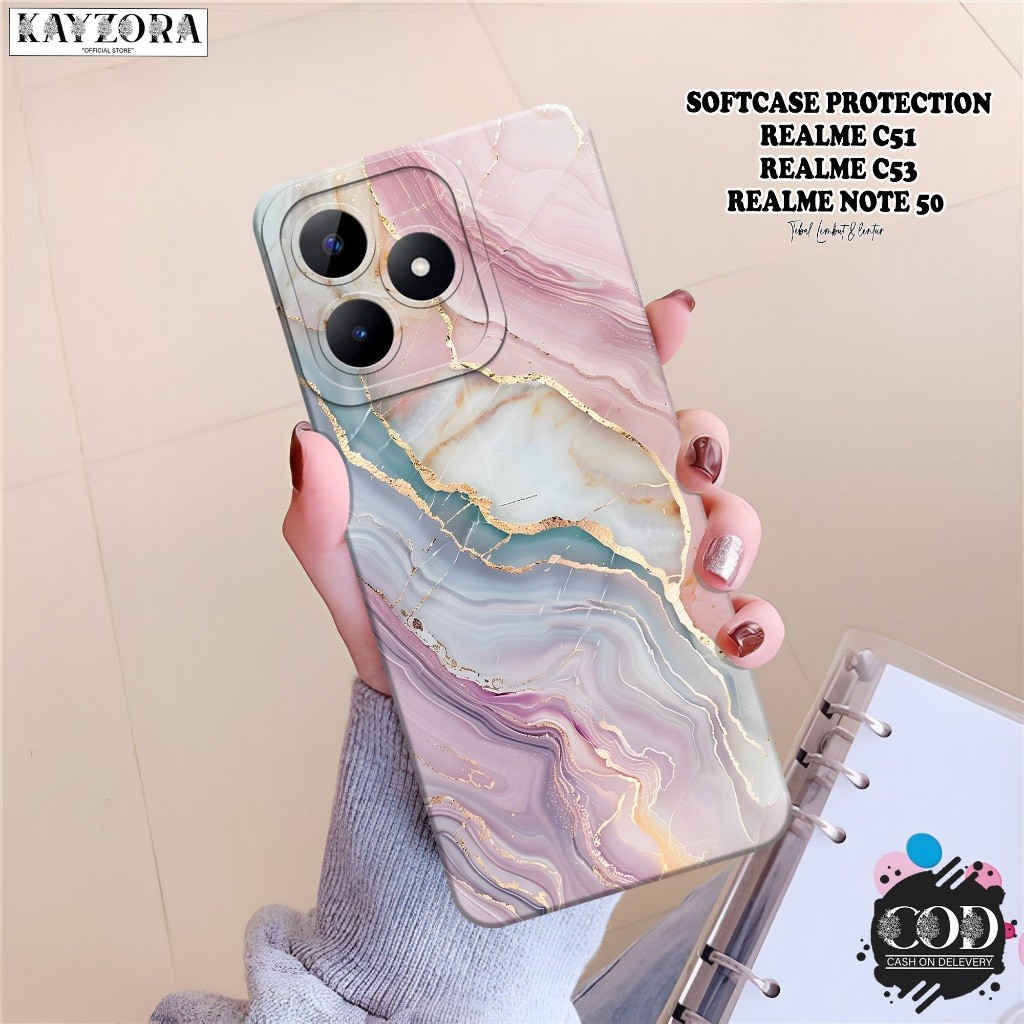 เคส HP Realme C51 / C53 / Note 50 - เคสแฟชั่นนามธรรม - เคส Realme C51 / C53 / Note 50 Softcase - เคส