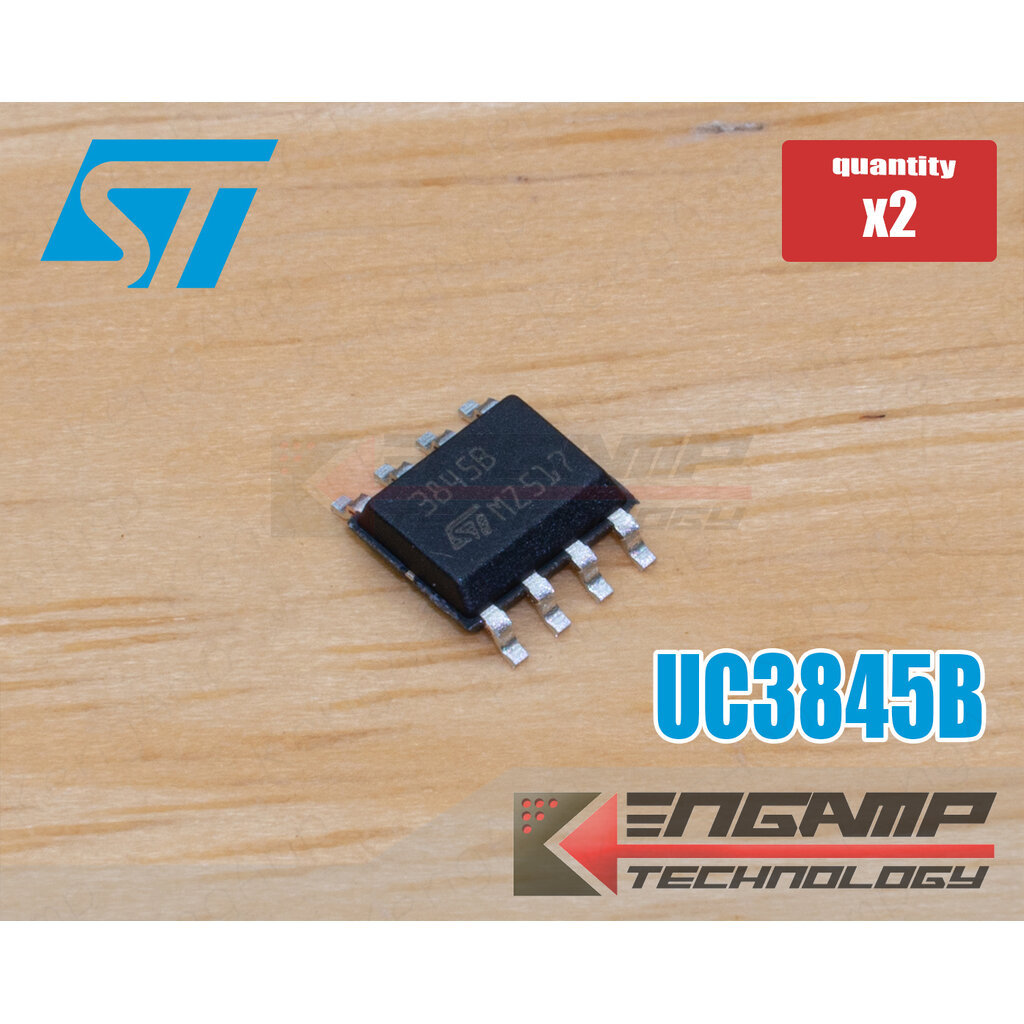 (มีตัวเลือก) [IC] UC3845B SMD SOP-8 ST PWM Controller