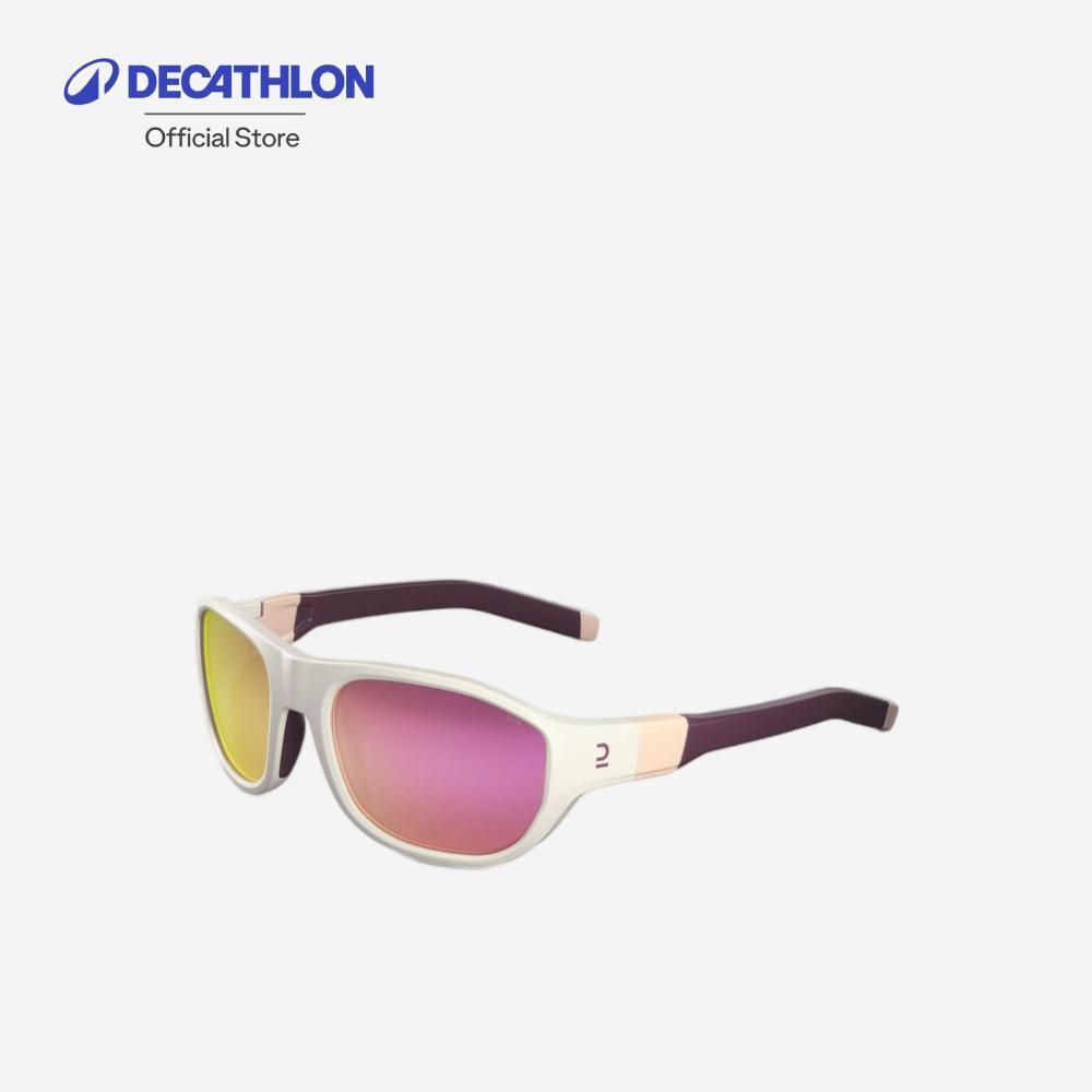 Decathlon Kids Hiking Sunglasses แว่นกันแดดสำหรับเด็กอายุ 6-10 ปีใส่เดินป่า รุ่น Mh T500 พร้อมเลนส์ประเภท 4 - Blue