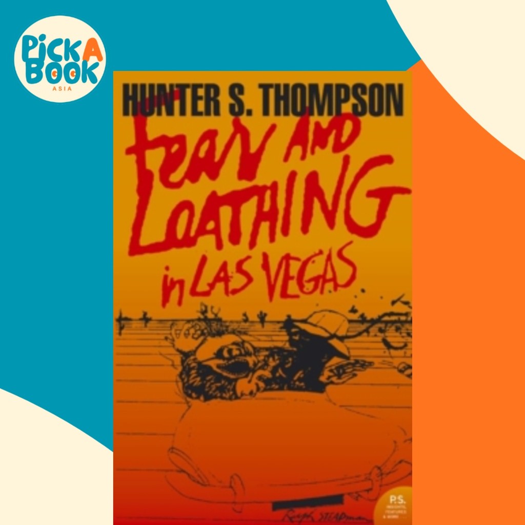 Fear and Loathing in Las Vegas โดย Hunter S. Thompson (ฉบับสหราชอาณาจักรปกอ่อน)