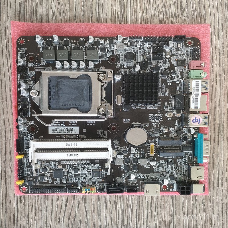 H110 เมนบอร์ดเดสก์ท็อป ITX6100T/6400 อุตสาหกรรมควบคุมเครื่องโฆษณาชุดเมนบอร์ดคอมพิวเตอร์ i3/i5/i7CPU