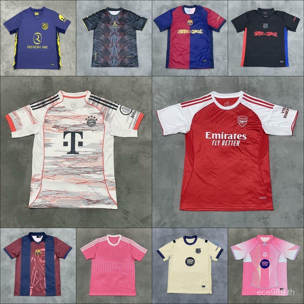 Jersey ฟุตบอล Ajax, Wolves, และ Leon เวอร์ชั่นไทย