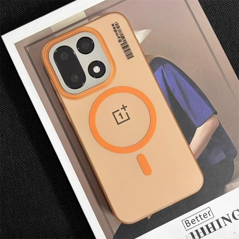 สําหรับ Oneplus 15 Matte Hard PC เคสโทรศัพท์สําหรับ One Plus 15 1+15 แม่เหล็กชาร์จไร้สายกันกระแทกกันชน