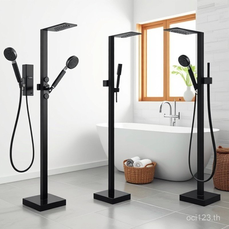 ฝักบัว.ชั้นฝักบัวอ่างอาบน้ําก๊อกน้ําแรงดันสแตนเลส304คอลัมน์อ่างล้างหน้าในครัวเรือน iwm