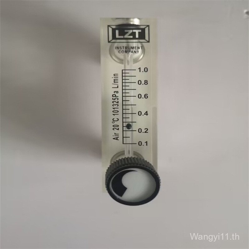 LZT-0802M-V แผงประเภท Flow Meter ช่วงการวัด 2-20L/h เข็มขัดน้ําขนาดกลางวาล์วหมุนเวียน