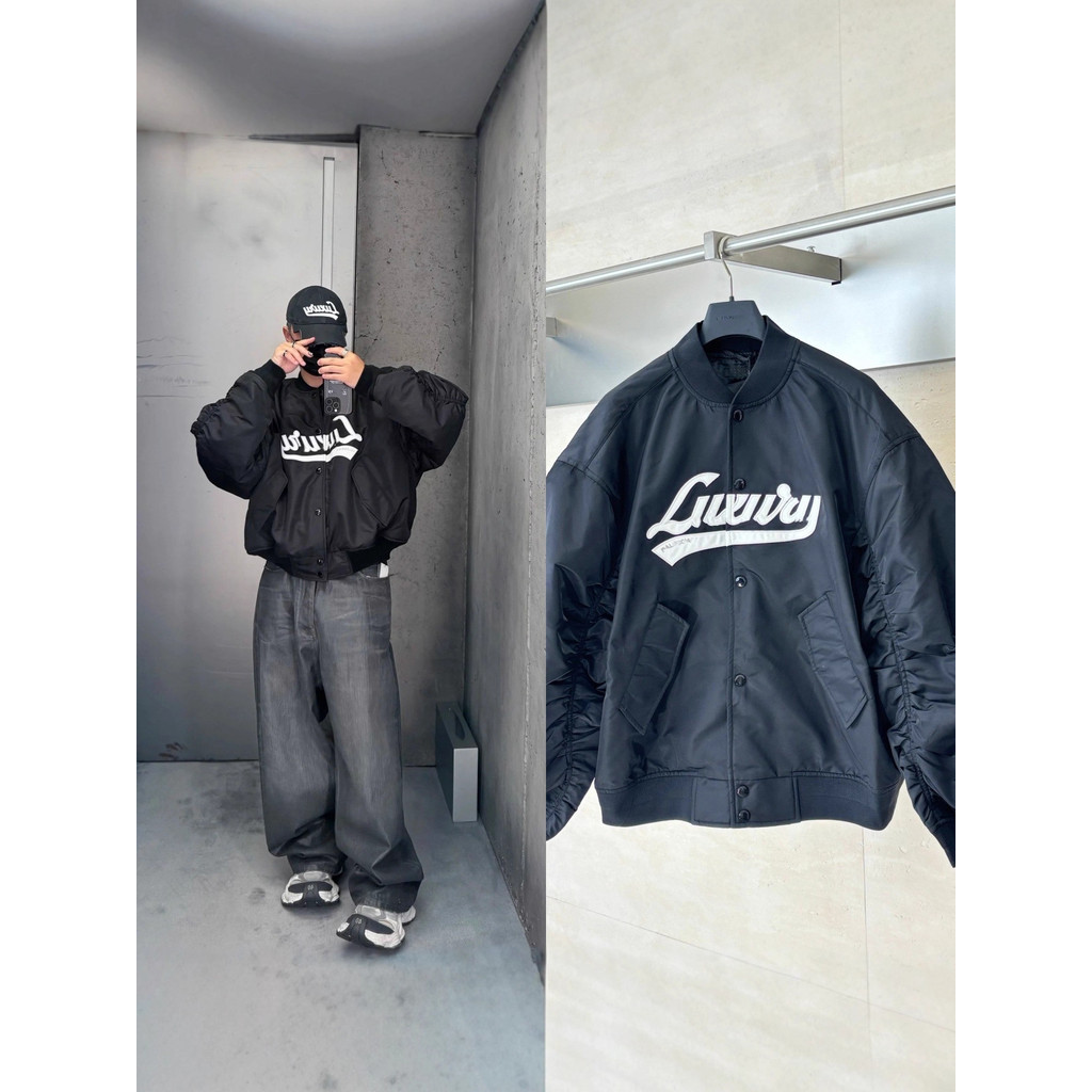 BLCG New Large Size Flight Cotton Jacket Coat for Men and Women Celebrity Trend