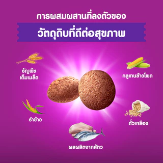 [จัดส่งจากคลัง] WHISKAS วิสกัส อาหารเม็ด สำหรับแมวสูงวัย รสปลาทู 1.1 kg [8853301000031]
