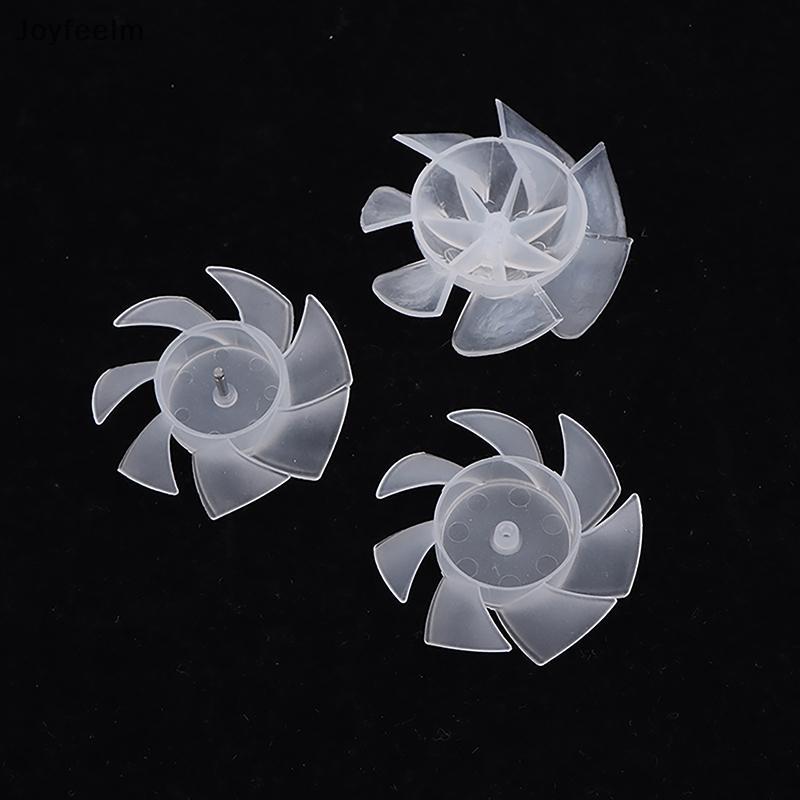 YFE 1 Pc 7 ใบมีดพัดลมพลาสติกใบมีดเส้นผ่านศูนย์กลางภายนอก 35/42 มม./50 มม./65 มม.พลาสติกพัดลมระบายความร้อนใบมีดสําหรับเครื่องเป่าผม N
