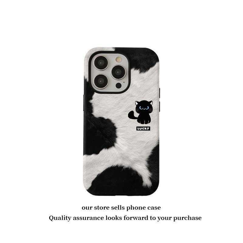 เคสโทรศัพท์โทรศัพท์ เหมาะสําหรับ iPhone น่ารักสัตว์เลี้ยงตุ๊กตาแมวฟิล์ม 2 ใน 1 เหมาะสําหรับ iPhone17