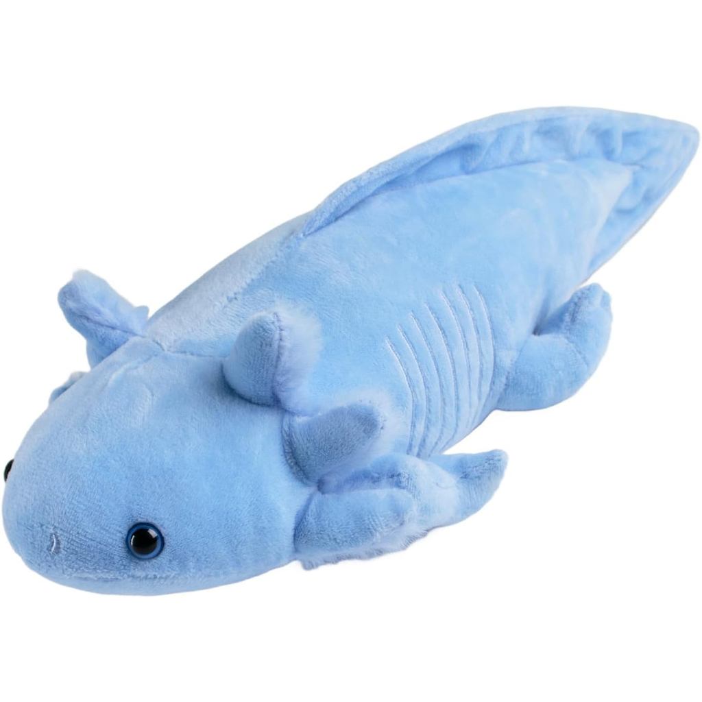 Soft Axolotl Plush - หมอนตุ๊กตา Salamander น่ารัก 19 นิ้ว, Kawaii Plushie ของเล่น, ของขวัญ Axolotl ส