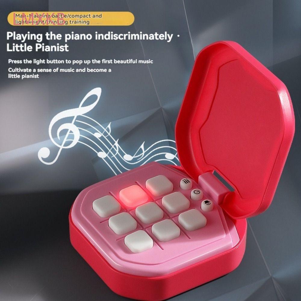 LMXKB Montessori Puzzle Table Game, Electronic Memory Training TIC-TAC-TOE Game, Chess Game Educatio