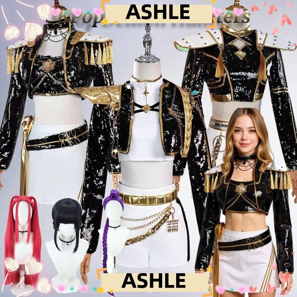 ชุดคอสเพลย์ ASHLE Demon Hunter และ Rumi Kpop Idol, เครื่องแต่งกาย Demon Hunter สไตล์ K-pop, ชุดคอสเพ