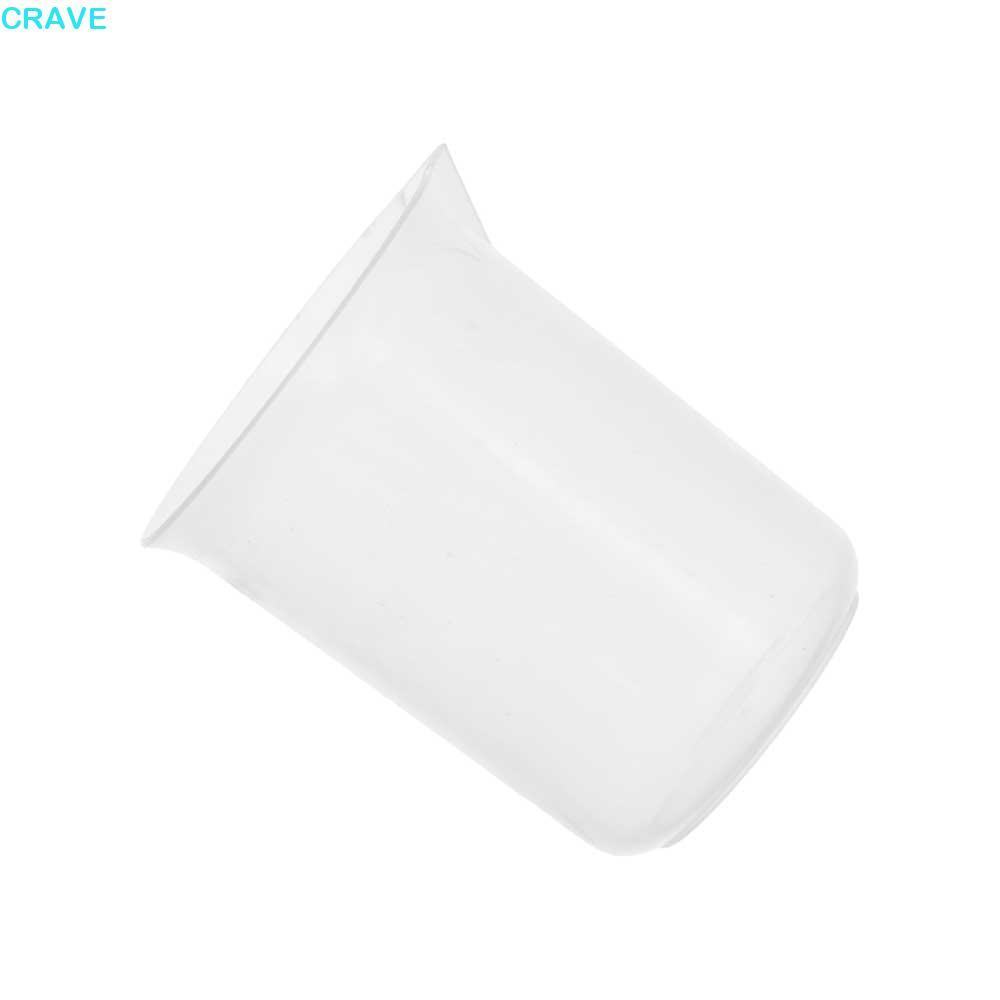 CRAVE สําเร็จการศึกษากระบอกแบบพกพาน้ําหนักเบาสําหรับห้องครัวห้องปฏิบัติการทดสอบพร้อมถ้วยผสมพลาสติกใส