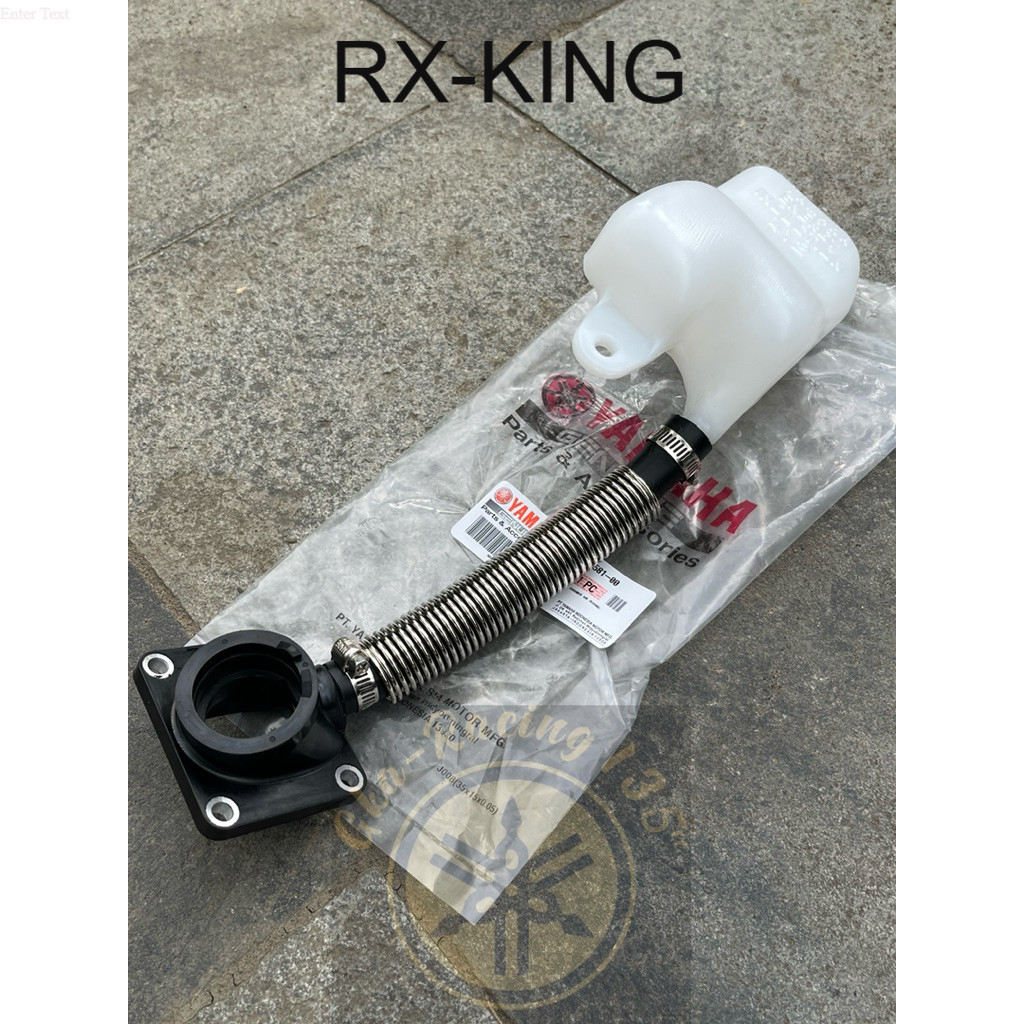 4Y2-E3581-00 ORIGINAL YAMAHA RX KING WATER CHAMBER TUBE SET INTEK PIR HOSE และ CLAMP