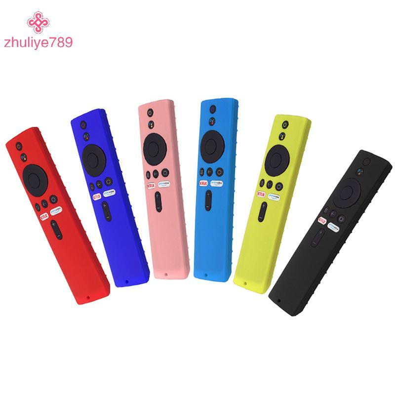 <zhuliye789> 1ชิ้นกรณีระยะไกลสําหรับXiaomi Mi TVกล่องS WifiรีโมทคอนโทรลกรณีซิลิโคนกันกระแทกสําหรับMi