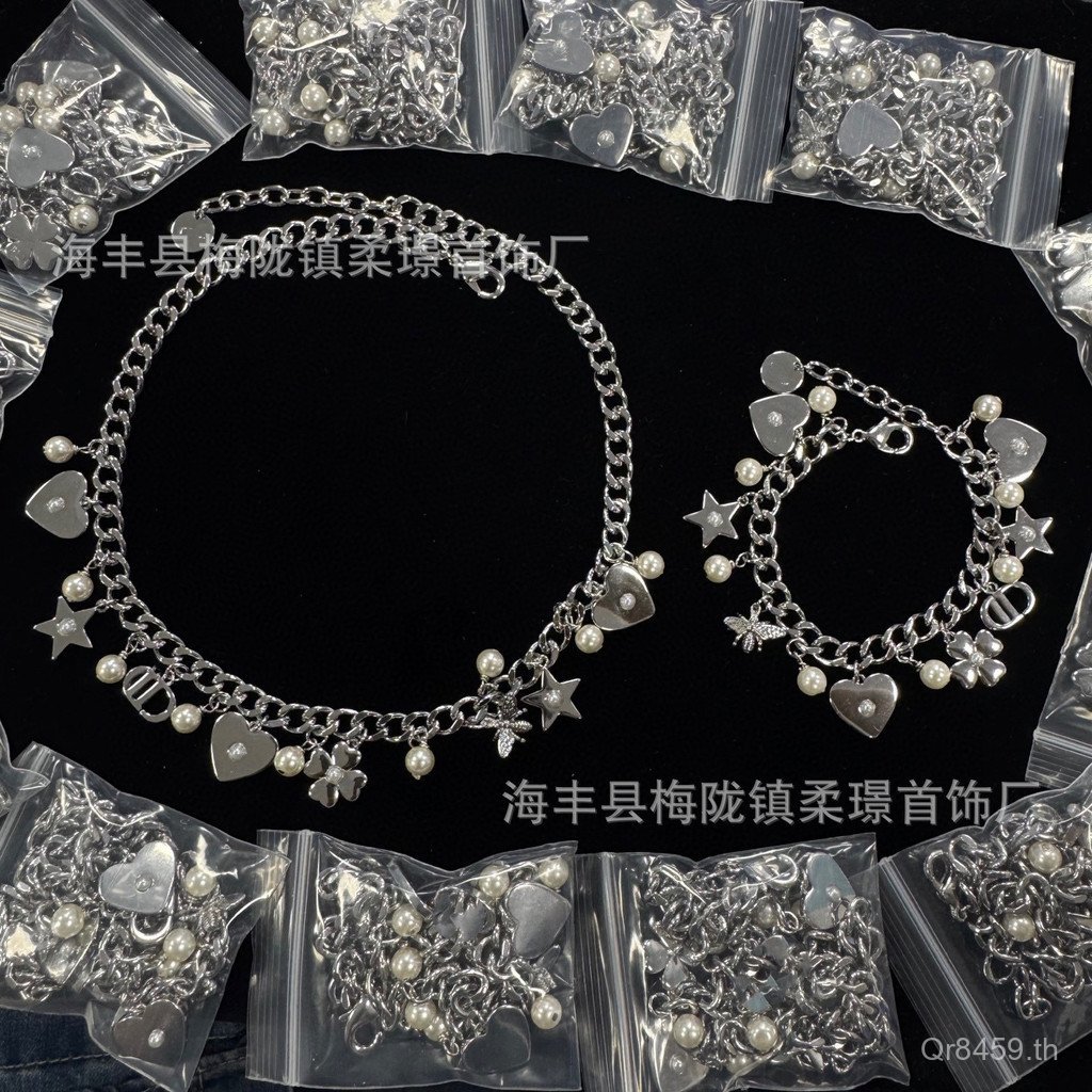 สร้อยคอฤดูร้อนแบบโซ่และกระดูกไหปลาร้า สำหรับผู้หญิง MSR5