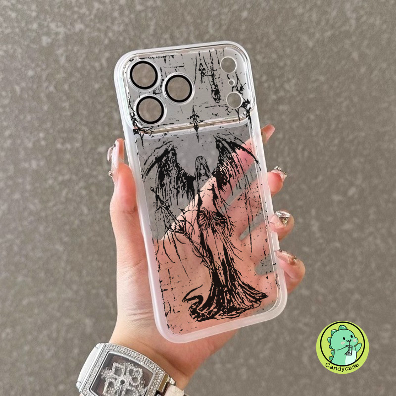 Vintage Gothic Dark Angelเคสโทรศัพท์สําหรับVivo iQOO Neo 10 10R Pro 9 9s 8 7 Racing Edition 6 5 3 Pr