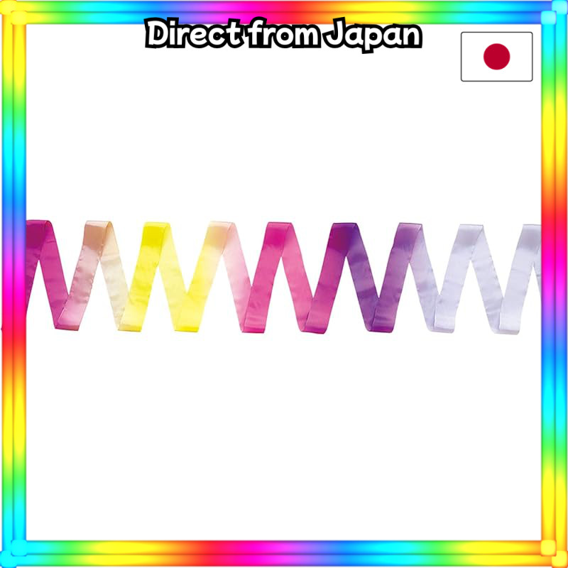 SASAKI Artistic Gymnastics Gradient Ribbon - International Gymnastics Federation Approved, Length Ov