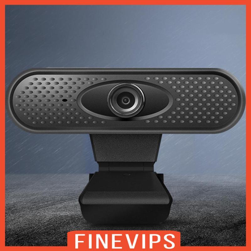[Finevips] Webcam Auto Focus 45 Deg Camera พร้อมไมโครโฟนสําหรับพีซีสตรีมมิ่งวิดีโอสําหรับเล่นเกม