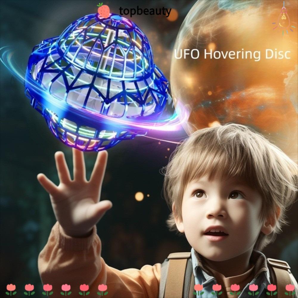 TOPBEAUTY ของเล่นเด็ก Flying Ball, Magic เซ็นเซอร์อัจฉริยะพร้อม LED Spinning Flying Ball, ของขวัญวัน