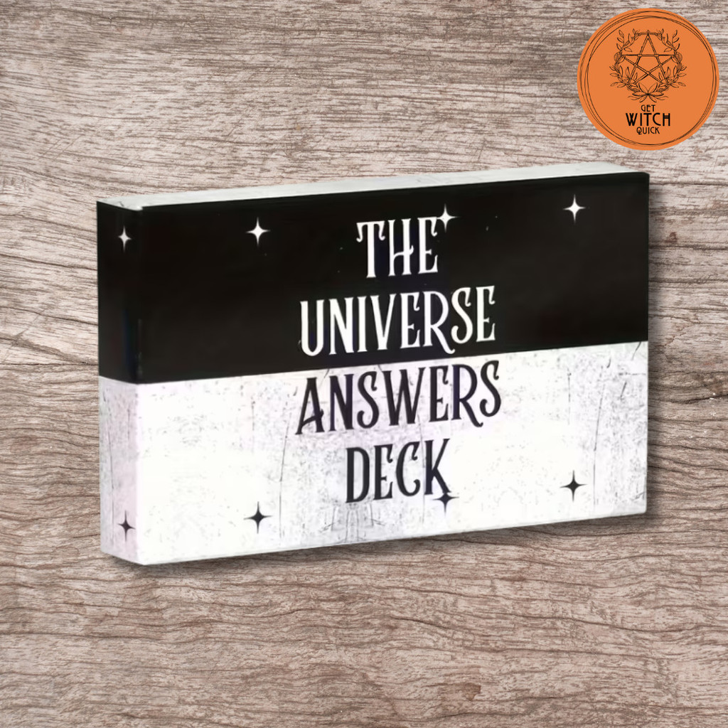 เด็คการ์ดออราเคิล จักรวาล Wiccan Pagan Spiritual Aids Tarot sb271