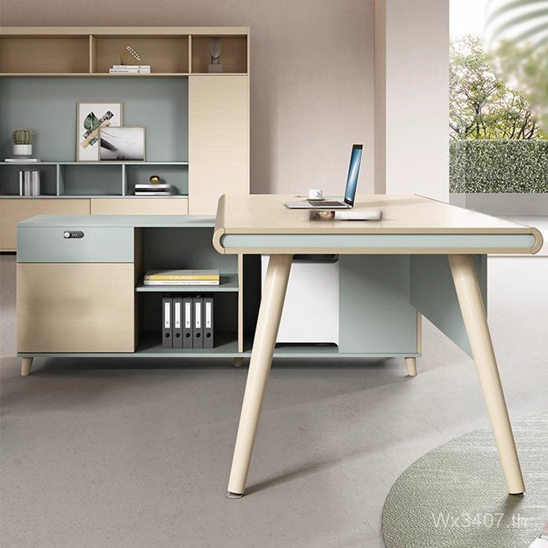 Mi Table 1.6 Class Station Supervisor Office 1 Manager Modern Simple Single Desk Small Boss Desk Z83