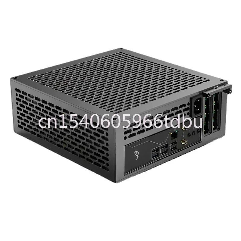 จอแสดงผลเดี่ยว 1u แหล่งจ่ายไฟ Itx แชสซีสองด้าน Chamfer Lzmod 5L Mini A24-V5 Dual-slot