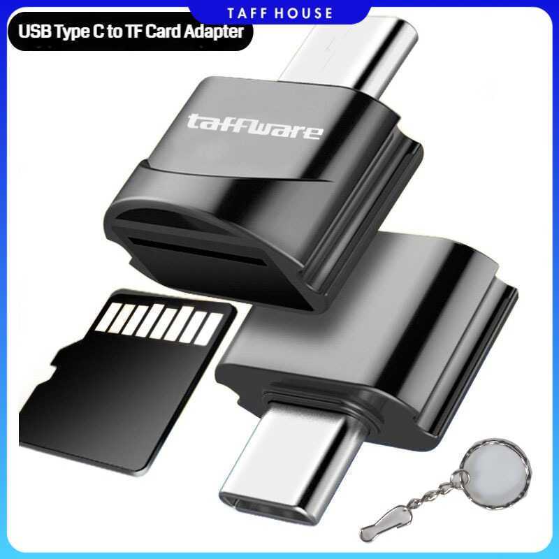 เครื่องอ่านการ์ด Taffiffware USB Type C OTG MicroSD - P31