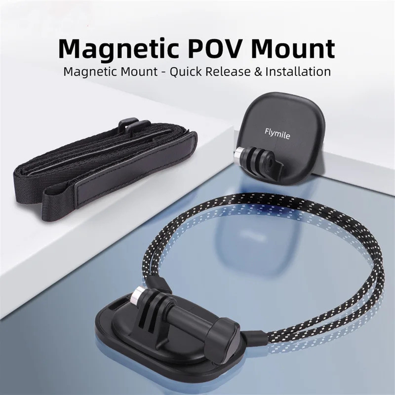 Flymile สายคล้องคอแม่เหล็ก Hold Mount SetHD Digital