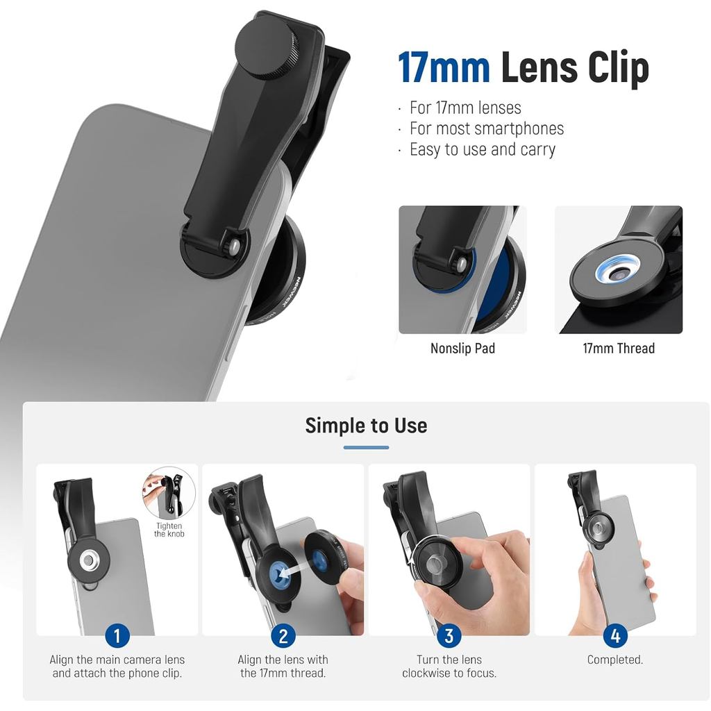 NEEWER FL-100 37 มม. Spiral Halo Prism Filter พร้อมคลิปเกลียว 17 มม. - รูปที่ 4