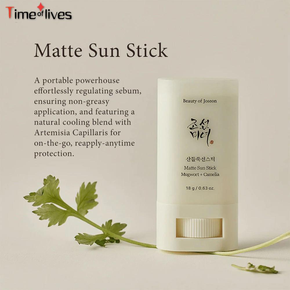 Relief Sun Serum SPF 50+ PA++++ Mugwort Camelia Matte Sunstick 18g