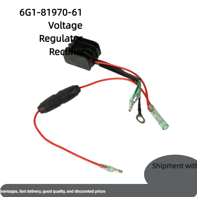 6G1-81970-61 Voltage Regulator Rectifier – Replacement for F15A, F13.5, F9.9C, E60H (6HP to 70HP Out
