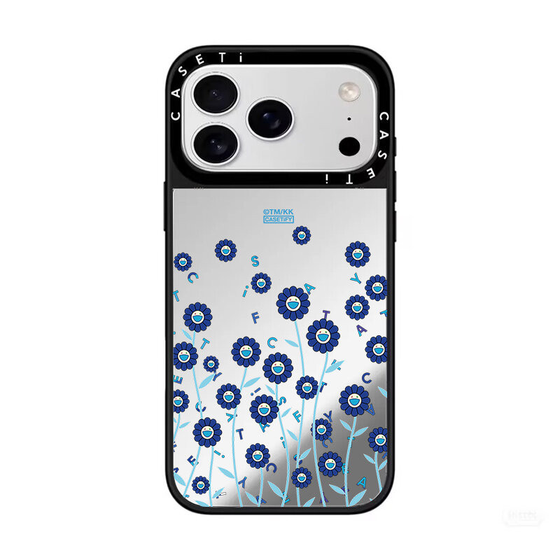 ใหม่ MirrorTakashi MURAKAMI 2 ภาพสําหรับ iPhone 17 16 15 14 13 12 11 Pro Max Plus กรณีกันกระแทกปกแข็